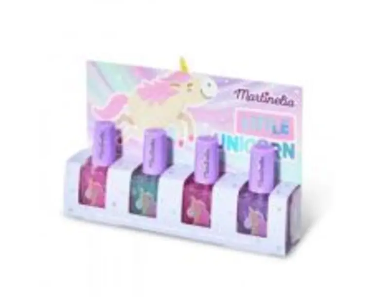 Set 4 lacuri de unghii Martinelia little unicorn