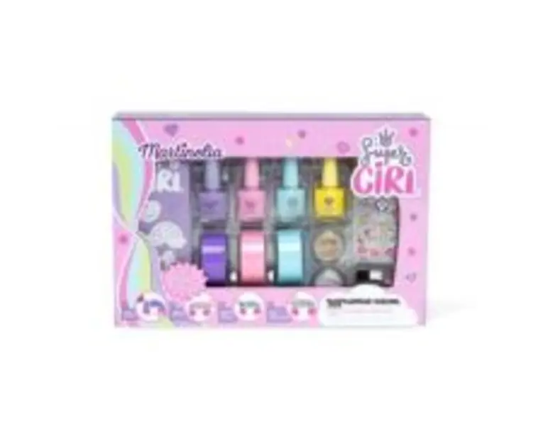 Set lacuri de unghii si bratari Martinelia Super Girl