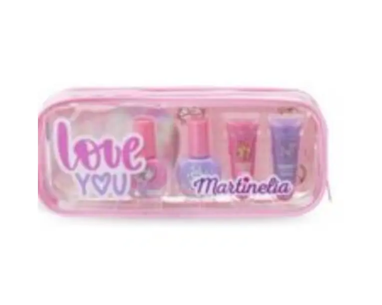 Set lacuri de unghii si luciuri de buze Martinelia Super Girl