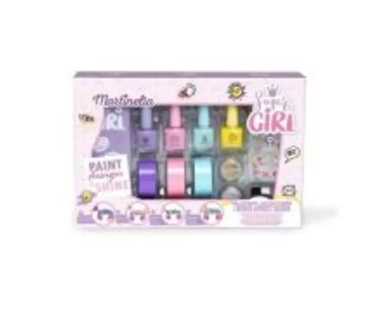 Set pentru unghii si bratari Martinelia Super Girl