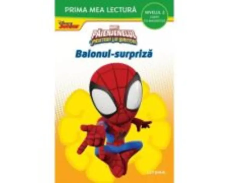 Marvel. Paienjenelul si prietenii lui uimitori. Balonul-surpriza (Nivelul 2 Carte cu majuscule)