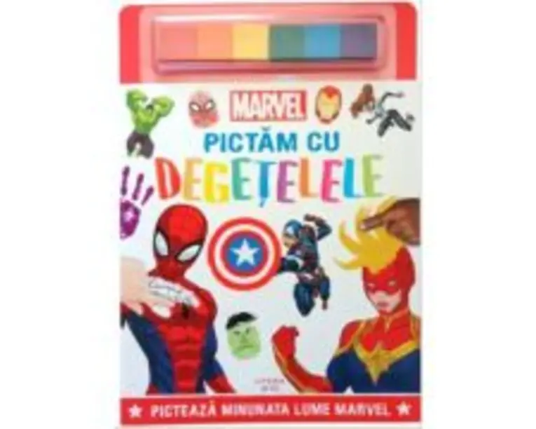 Marvel. Pictam cu degetelele