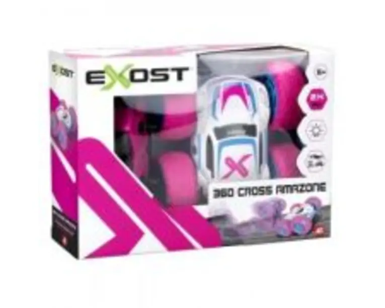 Masina cu telecomanda Exost RC 1: 18 360 Cross Led Amazone