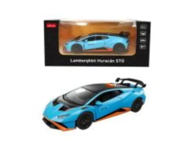 Masinuta metalica Lamborghini Huracan STO, scara 1 la 32