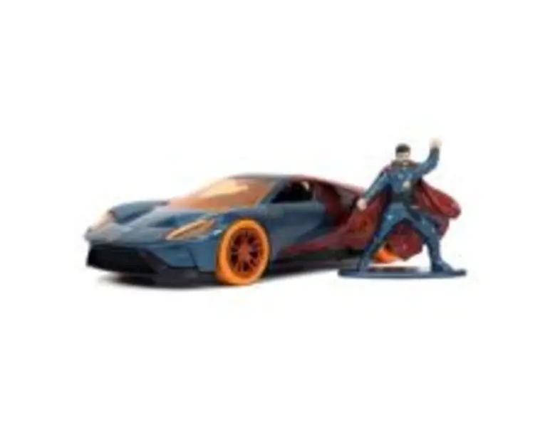 Masinuta marvel metalica ford gt, scara 1: 32, si figurina metalica doctor strange, jada