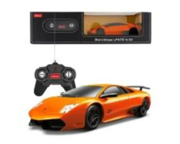 Masina cu telecomanda Lamborghini Murcielago LP670 portocaliu, scara 1: 24, Rastar