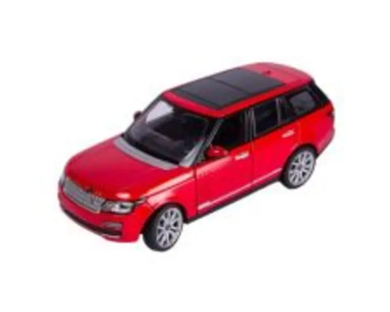 Masinuta metalica Range Rover rosu scara 1 la 24