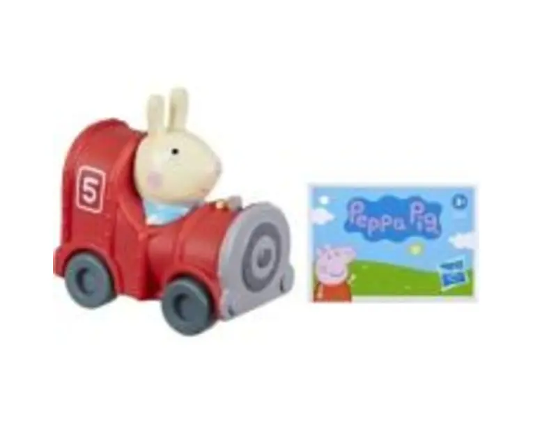 Masinuta cu figurina iepurasul Rebecca, Peppa Pig Buggy