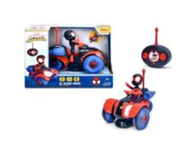 Masinuta radiocomanda Miles Morales Techno Racer scara 1: 24