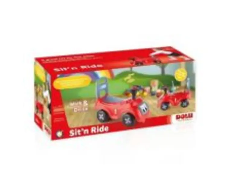 Masinuta fara Pedale, rosu, 37x48x21 cm