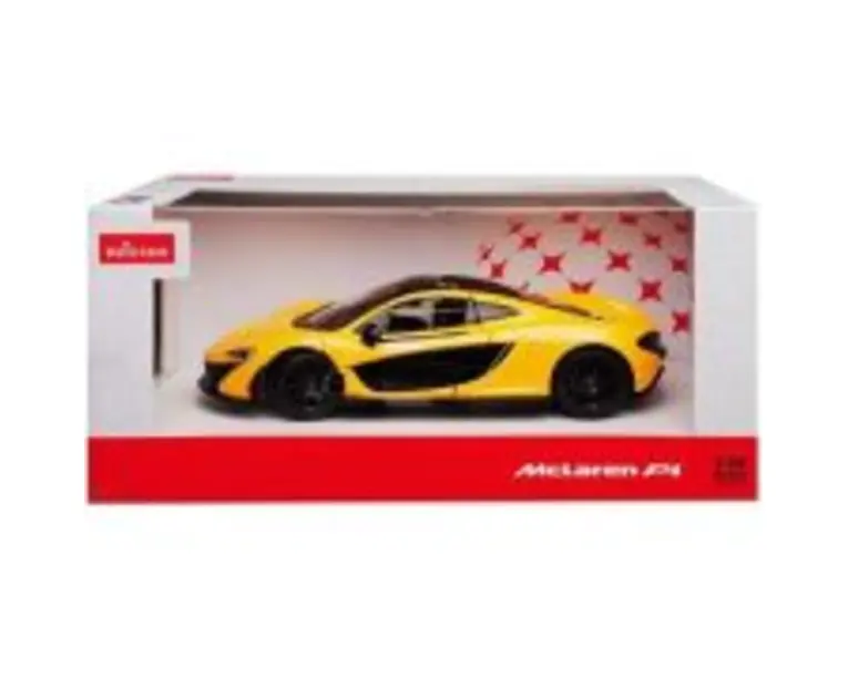 Masinuta metalica McLaren P1, galbena, Rastar