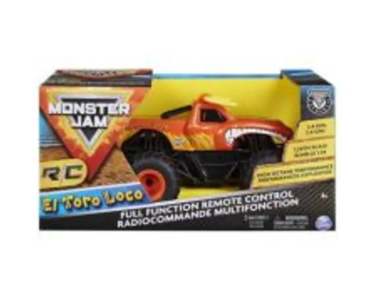 Masinuta Monster Jam RC, El Toro Loco, scara 1: 24
