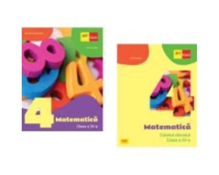 Pachet Matematica pentru clasa a 4-a. Manual si Caietul elevului - Mariana Mogos