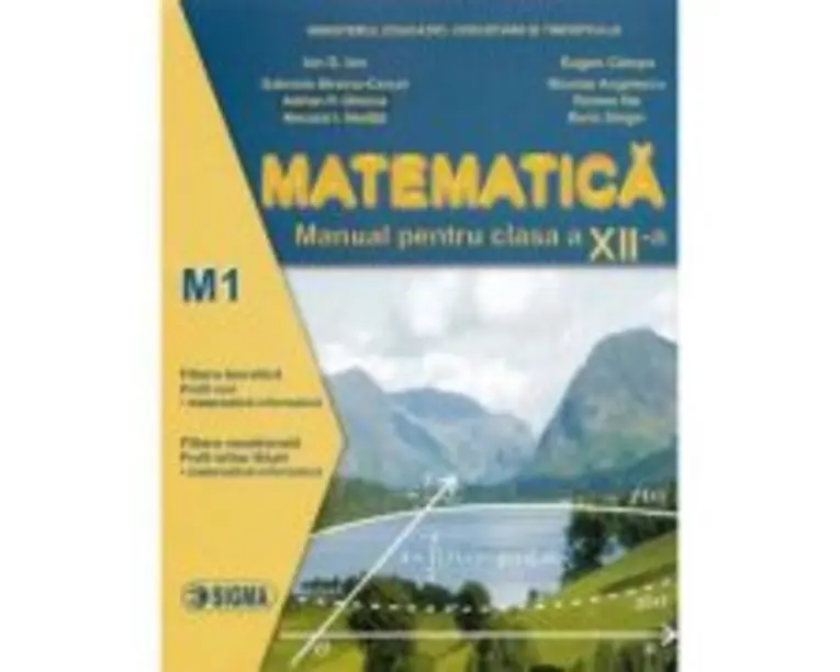 Matematica M1. Manual clasa a 12-a - Ion D. Ion