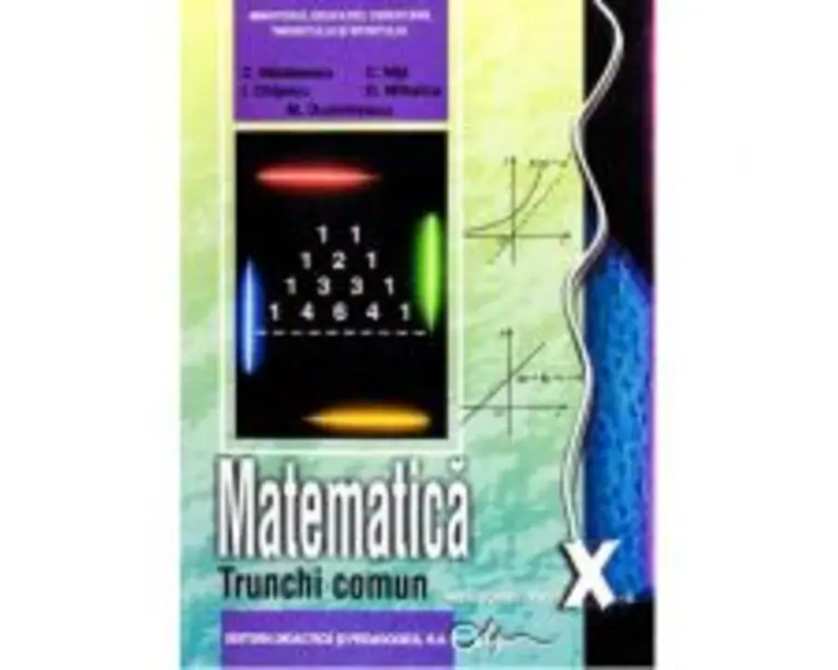 Manual matematica clasa a 10-a trunchi comun - Constantin Nastasescu
