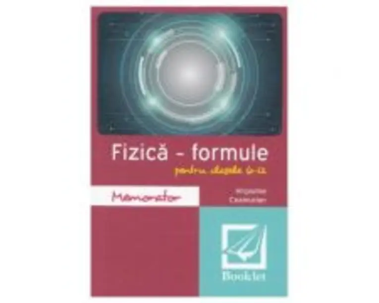 Memorator de fizica. Formule. Clasele 6-12 - Hripsime Ceamurian