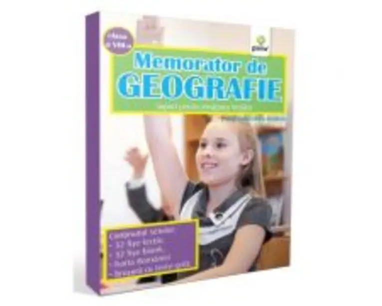 Memorator de geografie. Clasa a 8-a. Suport pentru invatarea lectiilor - Elena-Simona Albastroiu