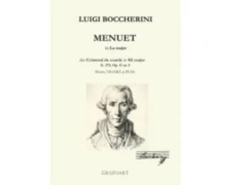 Menuet in La Major - Luigi Boccherini