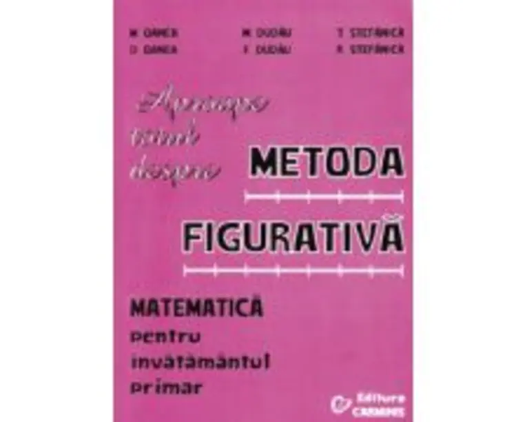 Aproape totul despre metoda figurativa - matematica pentru invatamantul primar