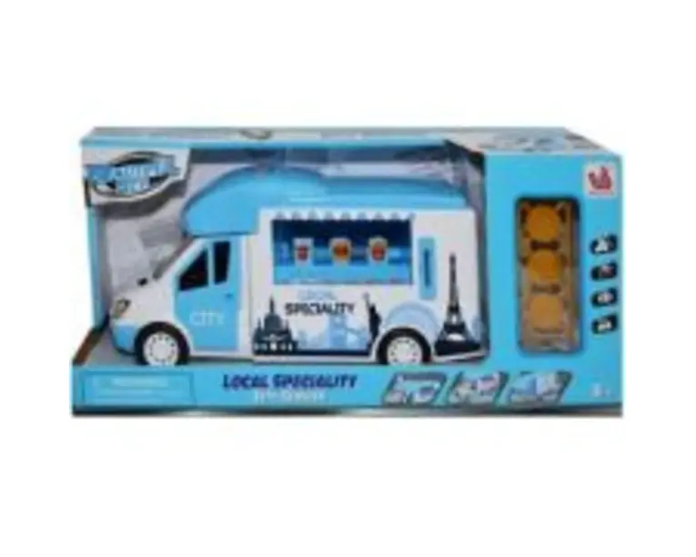 Microbuz street food, cu baterii