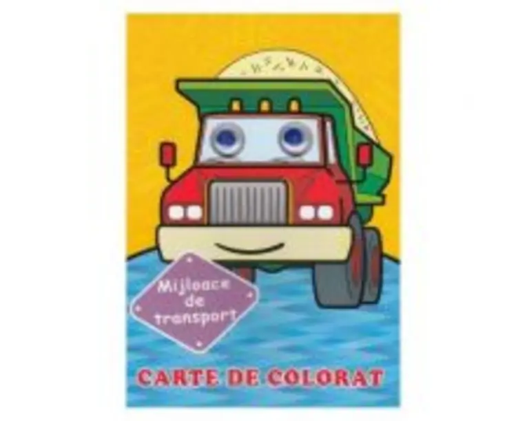 Mijloace de transport. Carte de colorat