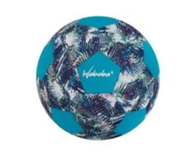 Minge de fotbal pentru plaja, din piele impermeabila, cu pompa inclusa