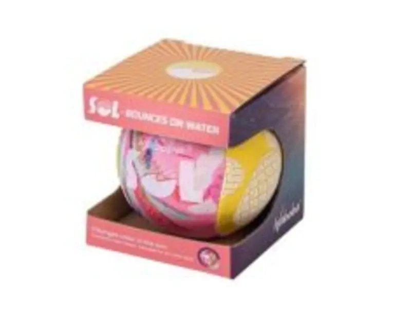 Minge saritoare pe apa Sol ball, schimbatoare de culori