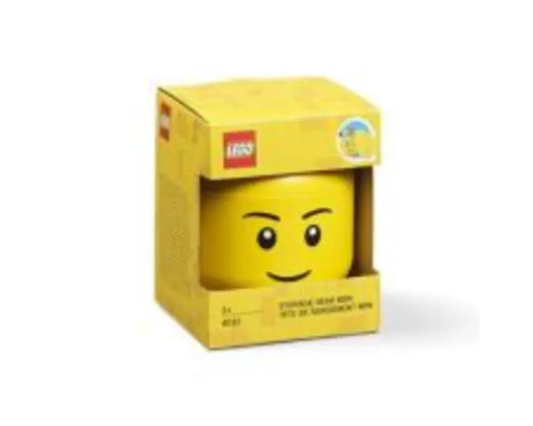 Mini cutie depozitare cap minifigurina LEGO baiat 40331724