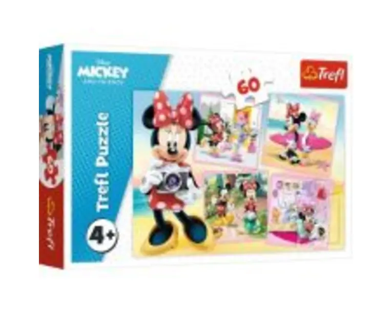 Puzzle minunata Minnie, 60 de piese