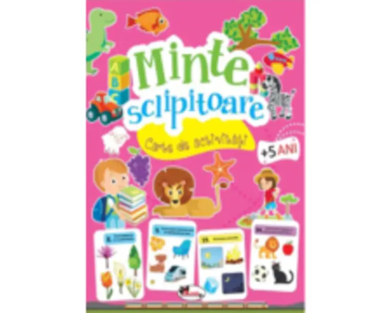 Minte sclipitoare. Carte de activitati +5 ani - Dreamland Publications