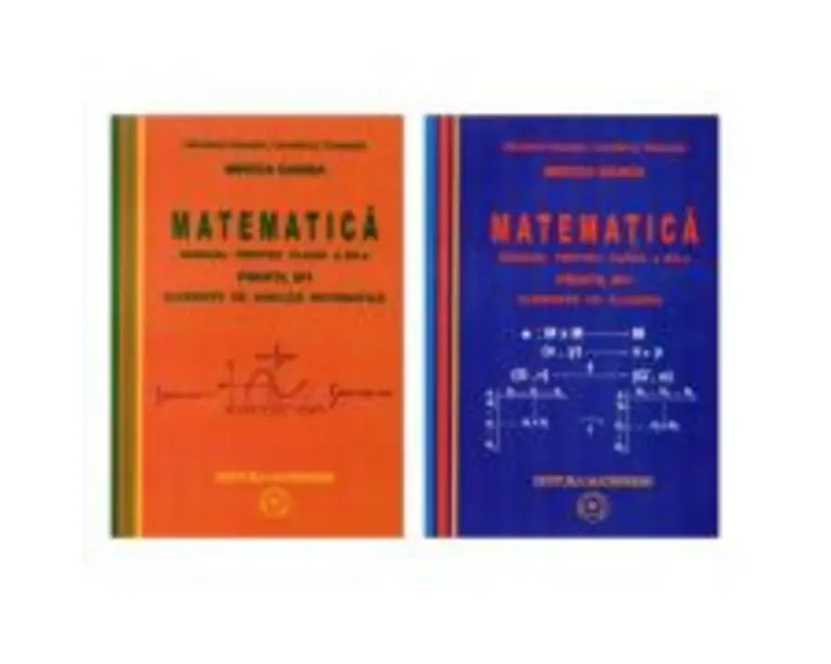 Manual pentru matematica, clasa 12-a, Profil M1, Volum 1+2 - Mircea Ganga