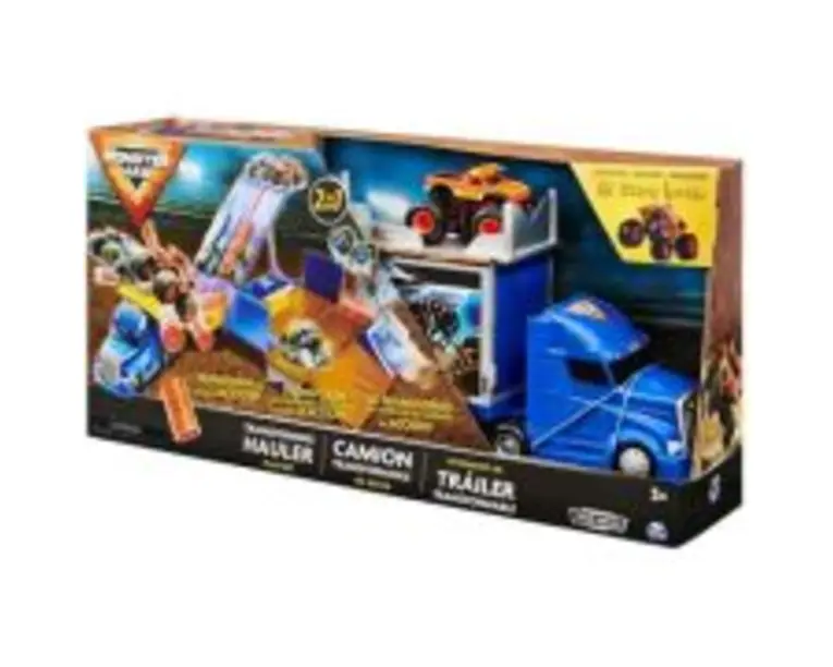 Monster Jam, Set de joaca Camionul convertibil in arena, Spin Master