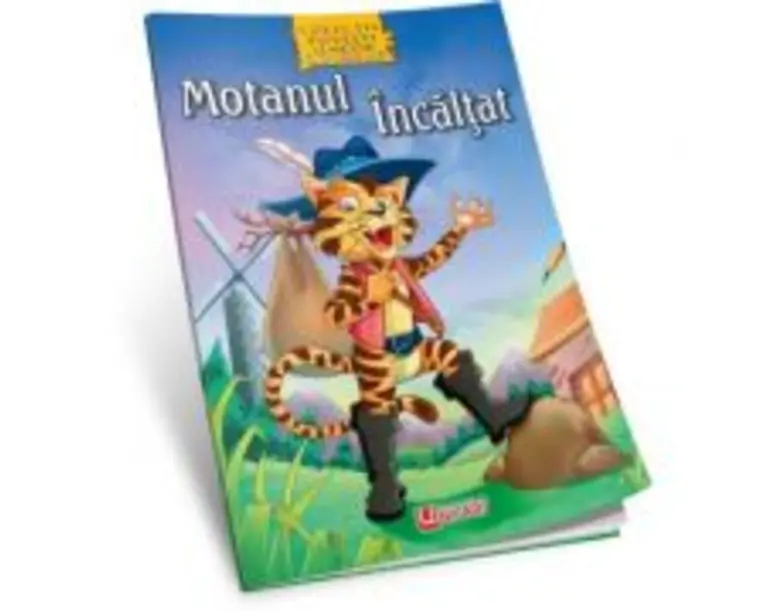 Motanul incaltat. Povesti clasice de colorat