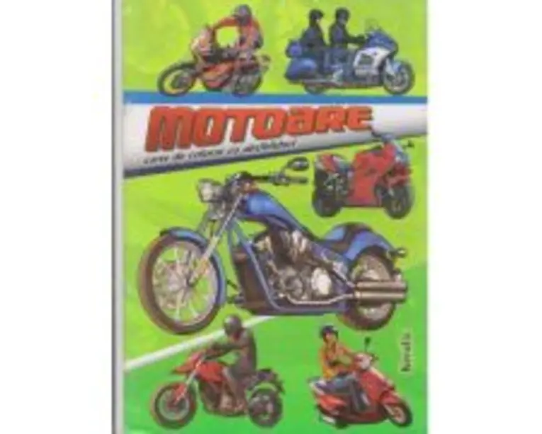 Motoare. Carte de colorat cu abtibilduri