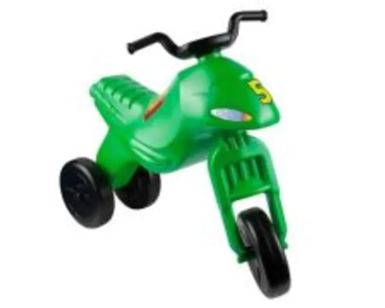 Motocicleta fara pedale, verde