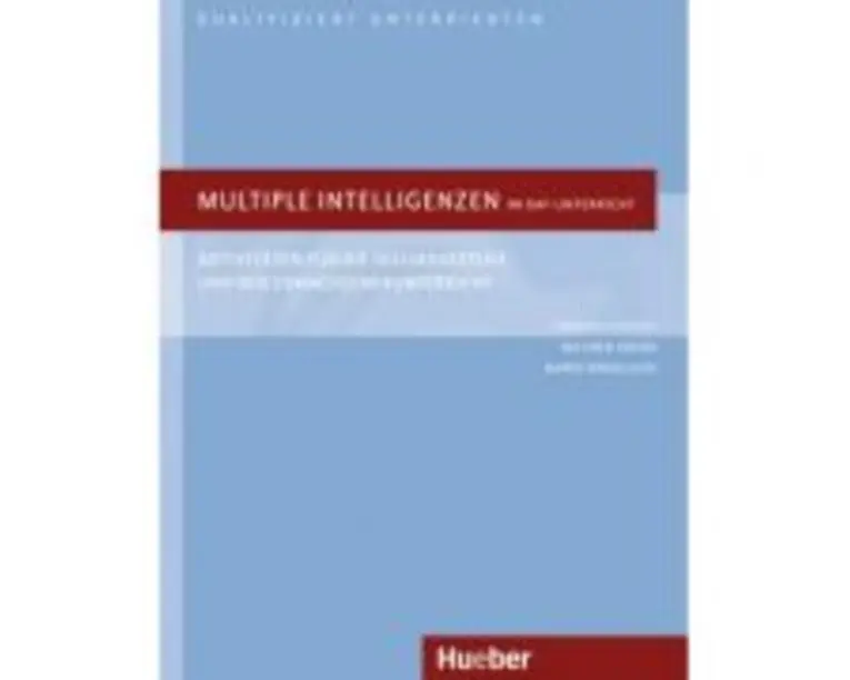 Multiple Intelligenzen im DaF-Unterricht Buch Aktivitaten fur die Sekundarstufe und den Erwachsenenunterricht - Herbert Puchta, Wilfried Krenn, Mario 
