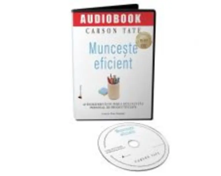 Munceste eficient. Audiobook - Carson Tate