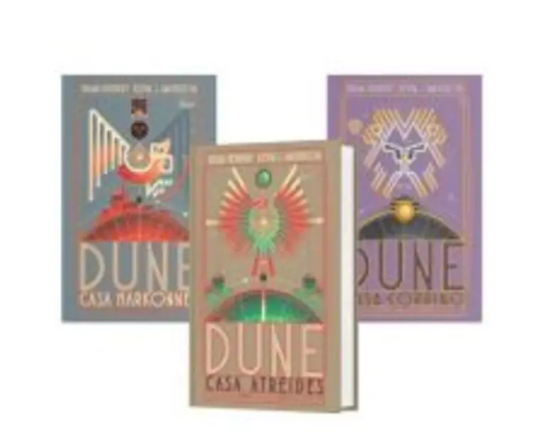 Pachet Preludiul Dunei din 3 carti, Casa Harkonnen, Casa Atreides, Casa Corrino, Brian Herbert Kevin J. Anderson
