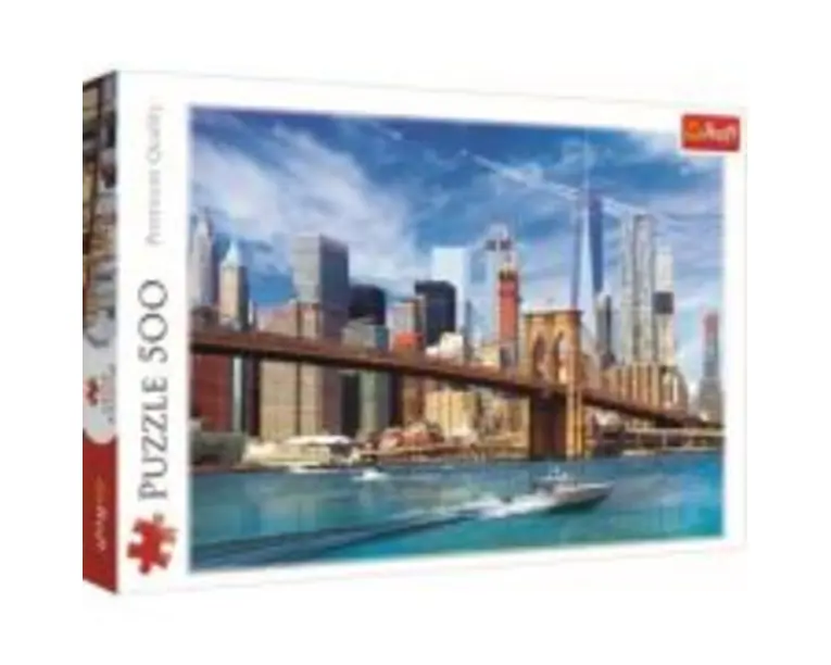 Puzzle priveliste din New York 500 de piese, Trefl