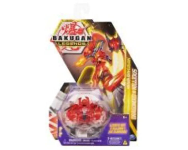 Bakugan S5 Nova Dragonoid Nillious rosu