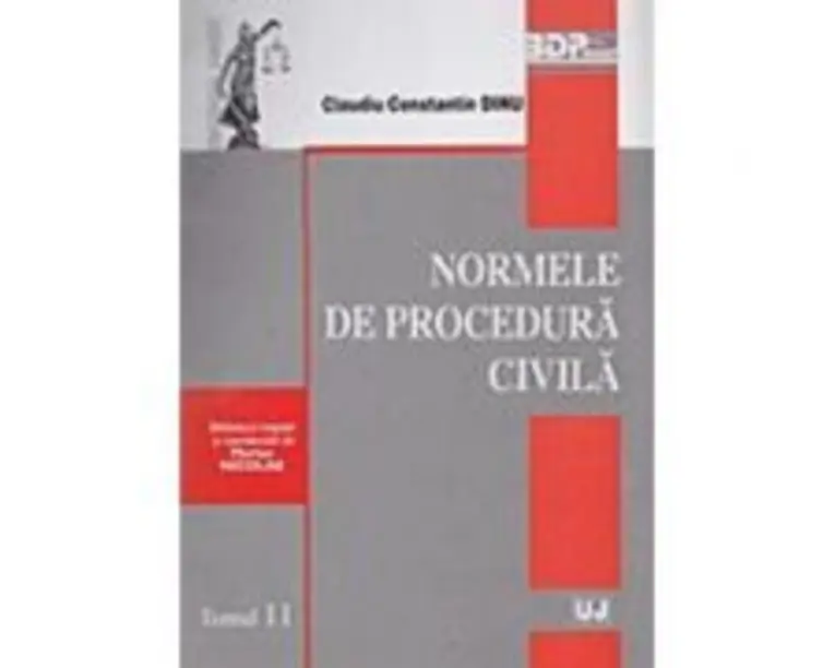 Normele de procedura civila - Claudiu Constantin Dinu