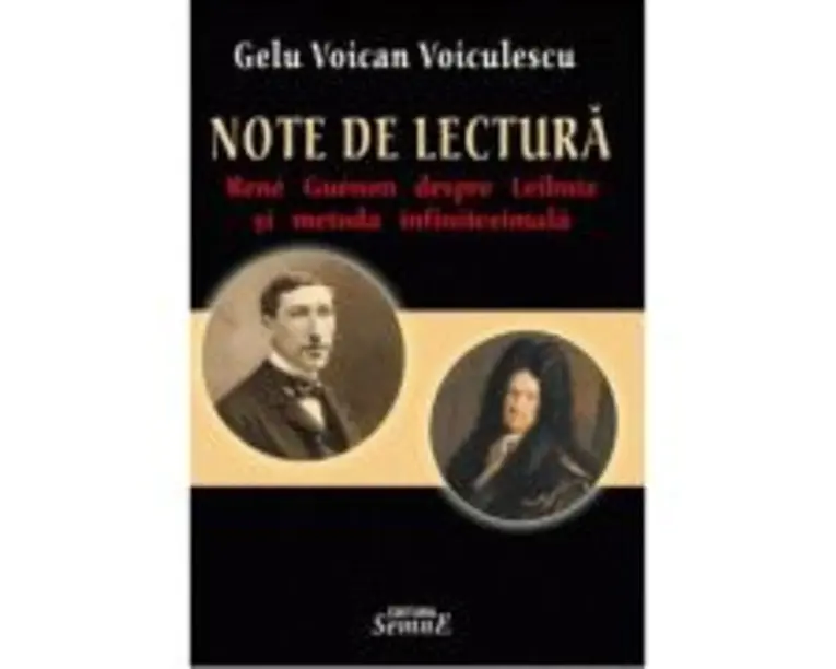 Note de lectura - Gelu Voican Voiculescu