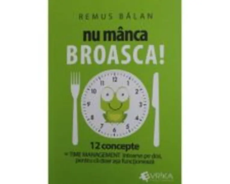 Nu manca broasca - Remus Balan