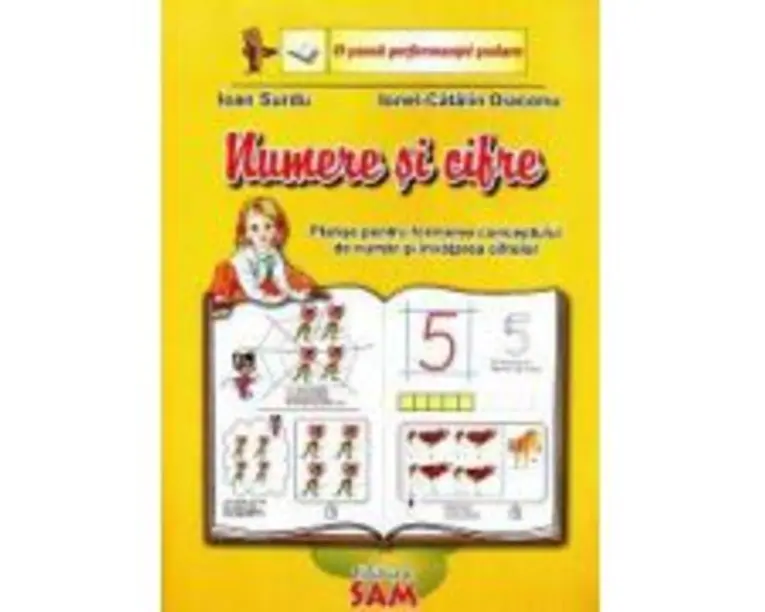 Numere si cifre - Planse pentru formarea conceptului de numar si invatarea cifrelor