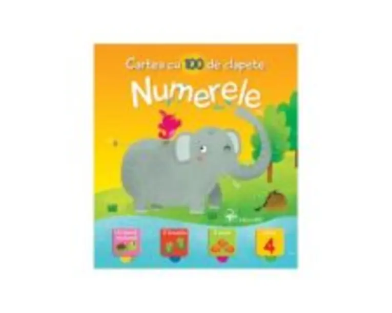 Numerele. Cartea cu 100 de clapete. Coperta cartonata
