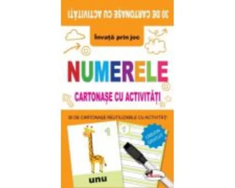 Numerele. Cartonase cu activitati