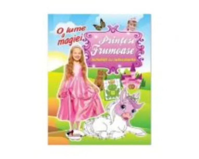 O lume a magiei. Printese frumoase (autocolante)
