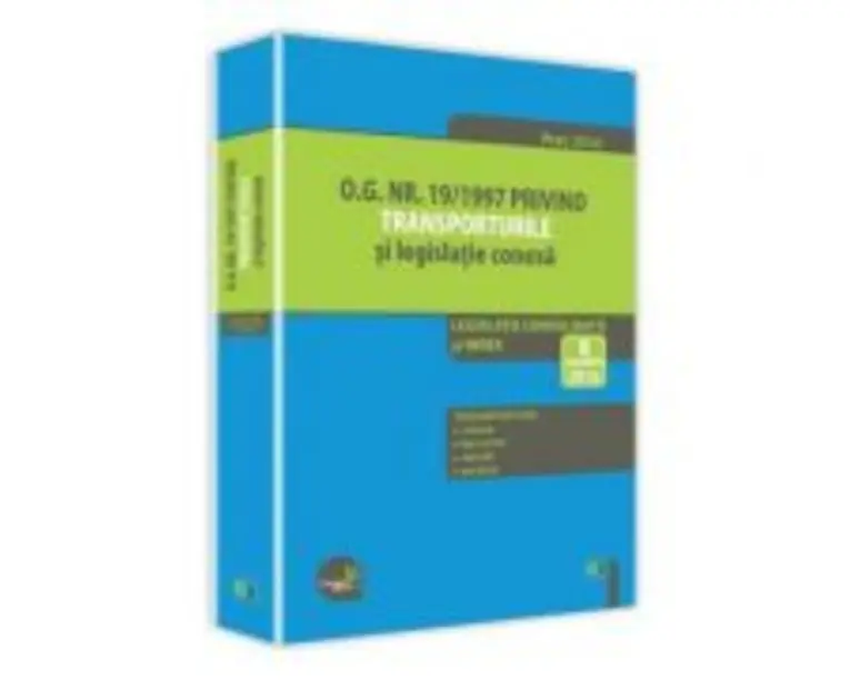 O. G. nr. 19/1997 privind transporturile si legislatie conexa