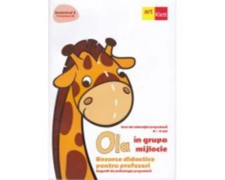 OLA in grupa mijlocie. Resurse didactice pentru profesori. Semestrul 2. Volumul 4