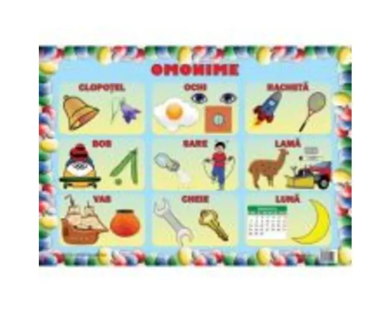 Omonime - Set 3 planse